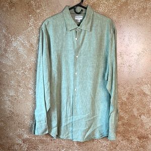 Banana Republic Long sleeve linen XXL button up